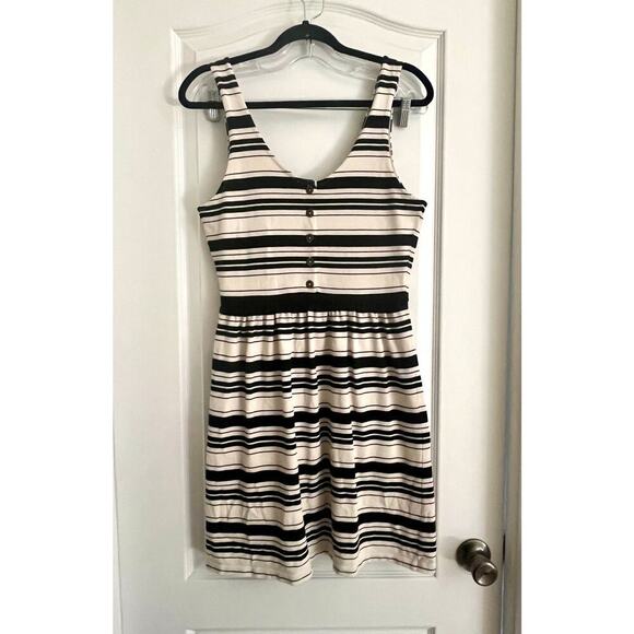 J. Crew Striped Button-back Dress - Picture 2 of 9